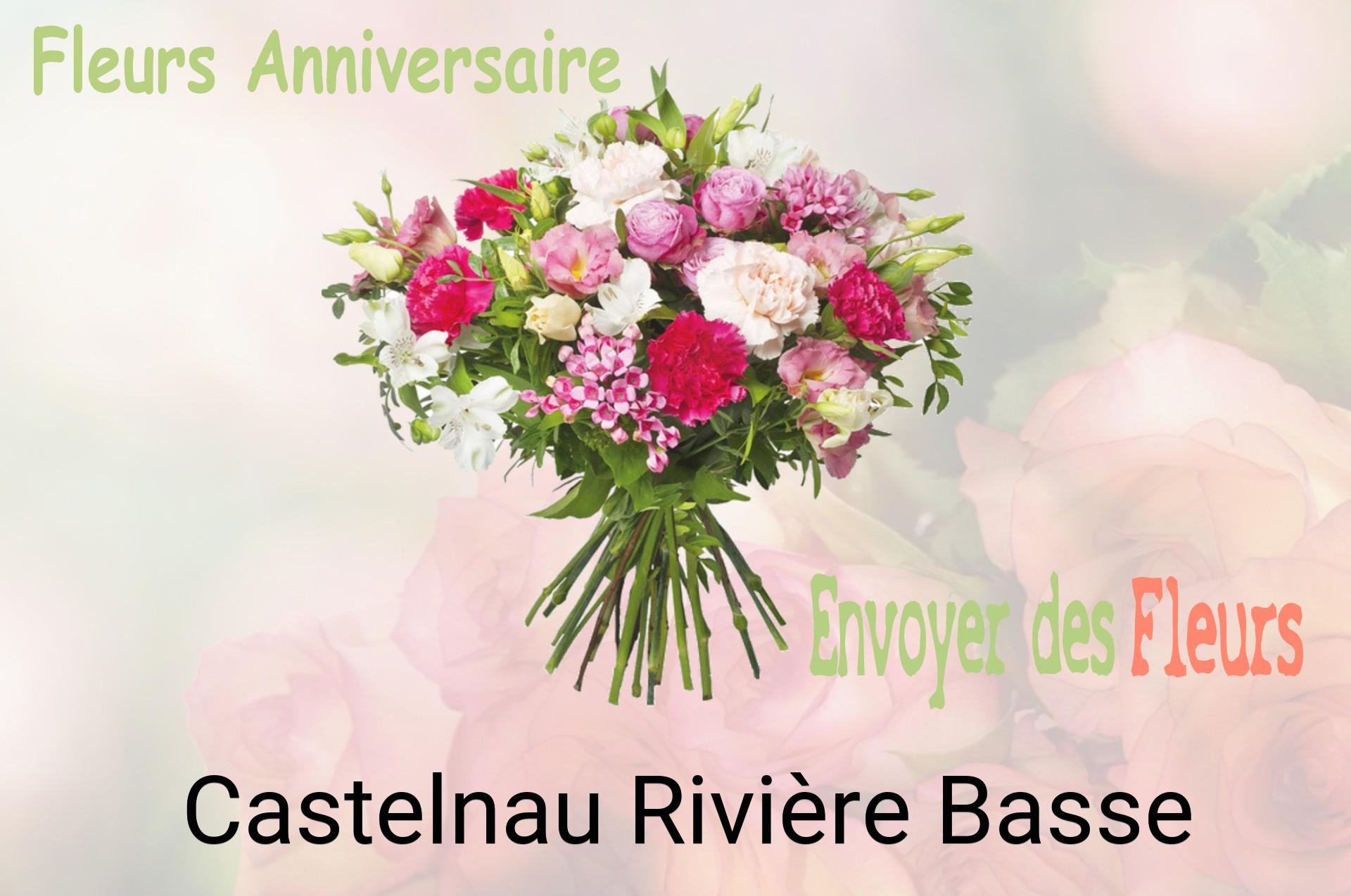 Bouquet de fleurs d’anniversaire livré à Castelnau-Rivière-Basse